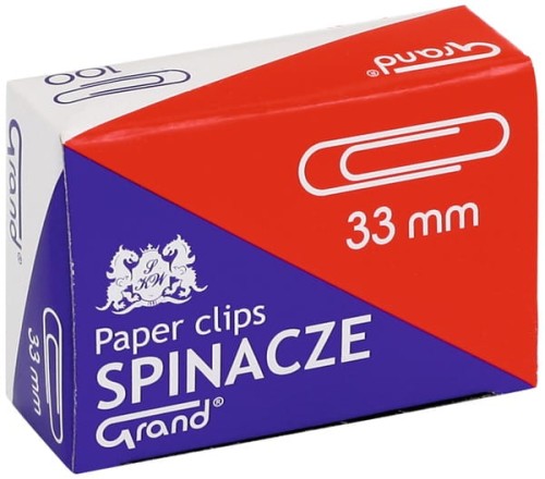Przejdź do produktu Spinacz biurowy Grand R-33