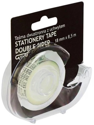 Przejdź do produktu TAŚMA DWUSTRONNA Z DISPENSEREM 18MMX8.5M 7987