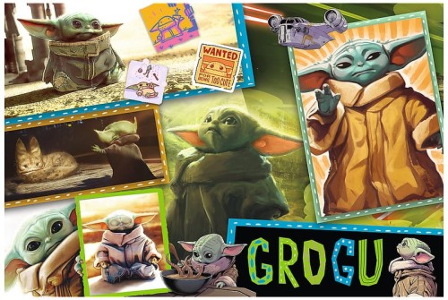 Przejdź do produktu Puzzle 160el Grogu Star Wars Mandalorian 15411 Tre