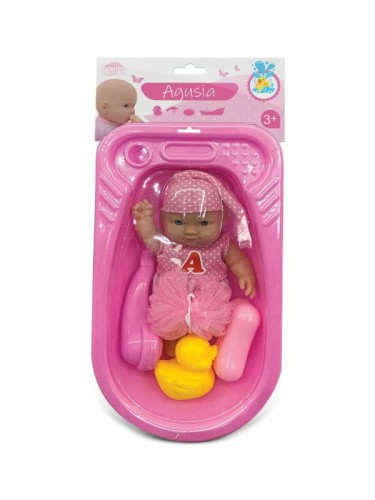 Przejdź do produktu Lalka Agusia bobas w wanience 1282200 02778 mix ce