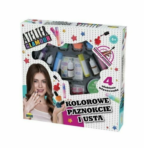 Przejdź do produktu ATELIER GLAMOUR KOLOROWE PAZNOKCIE USTA 5252