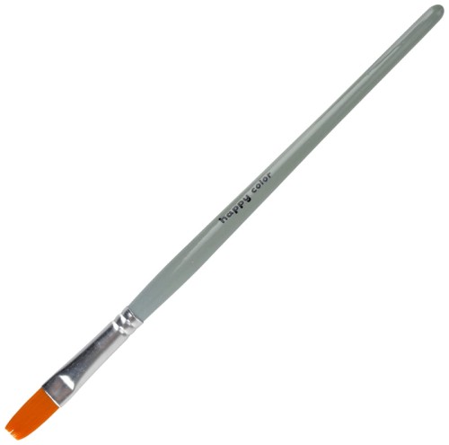 Przejdź do produktu Pędzel hobby syntetyczny płaski nr 8, Happy Color