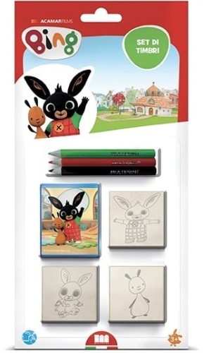 Przejdź do produktu Pieczątki 3 sztuki blister Bing 3987 Multiprint