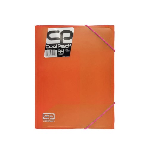 Przejdź do produktu Teczka na gumkę A4 pomarańczowa Neon 52139PTR Cool
