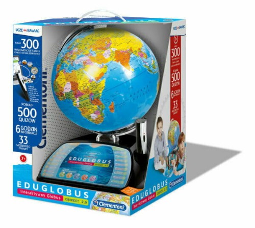 Przejdź do produktu Clementoni Interaktywny EduGlobus Premium 60991  p