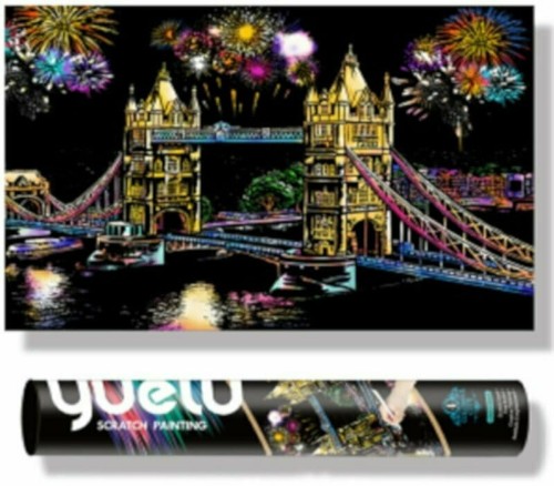 Przejdź do produktu Zdrapywanka tuba Most Tower Bridge wydrapywanka 75