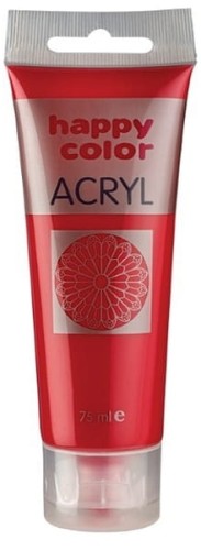 Przejdź do produktu Farba akrylowa 75ml, ciemnoczerwony, Happy Color