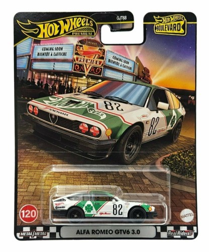 Przejdź do produktu Hot Wheels Samochodzik Boulevard Alfa Romeo GTV6 3.0