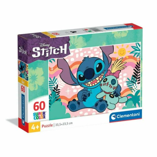 Przejdź do produktu Clementoni Puzzle 60 elementów Stitch 26331
