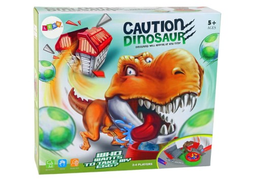Przejdź do produktu Gra zręcznościowa Dinozaur + jaja LeanToys 13278