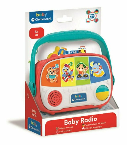 Przejdź do produktu Clementoni baby Radio mówiące 17525