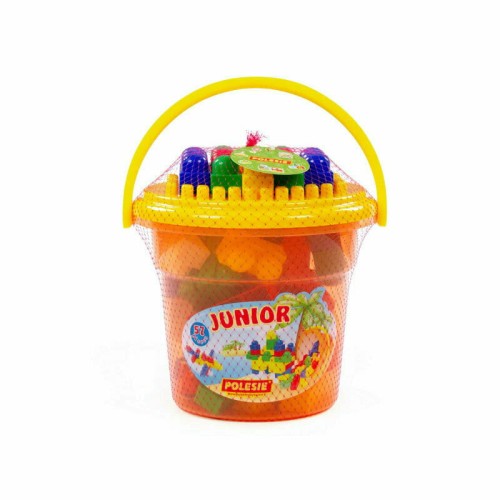 Przejdź do produktu Polesie 24361 Klocki Junior 57 elementów w pomarań