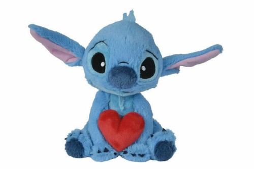Przejdź do produktu Maskotka Stitch z sercem 25cm Disney