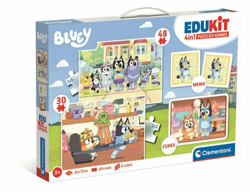 Przejdź do produktu Clementoni Edukit 4w1 Bluey 18320