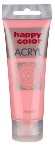 Przejdź do produktu Farba akrylowa 75ml, róż pudrowy pastelowy, Happy Color