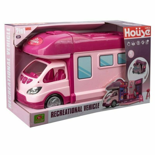 Przejdź do produktu Auto camper róż - salon piękności światło/dźwięk 1