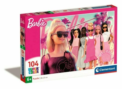 Przejdź do produktu Clementoni Puzzle 104el Super Barbie 25752