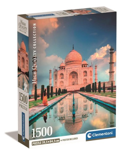 Przejdź do produktu PROMO Clementoni Puzzle 1500el Compact Taj Mahal 3