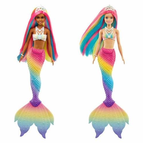 Przejdź do produktu Barbie Lalka Dreamtopia Syrenka tęczowa GTF90 MATT