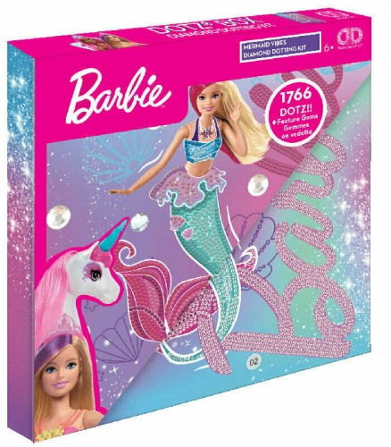 Przejdź do produktu Diamond Dotz Barbie Mermaid vibes Dotz Box DBX095