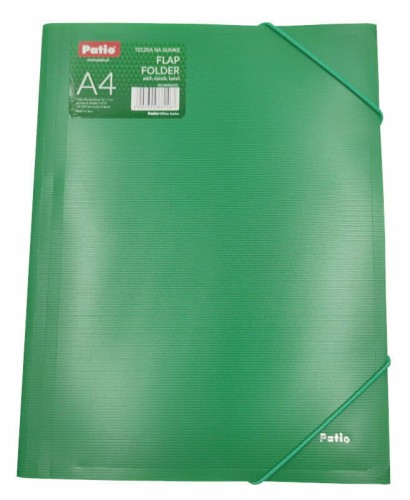Przejdź do produktu Teczka na gumkę A4 zielona PAT4003/N/05 Patio