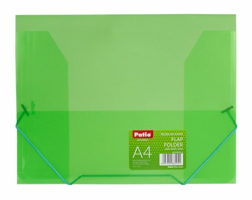 Przejdź do produktu TECZKA NA GUMKĘ A4 TRANSP. - ZIELON