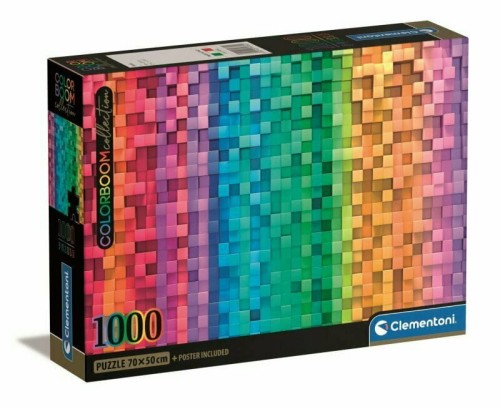 Przejdź do produktu Clementoni Puzzle 1000el Colorboom Pixel 39782