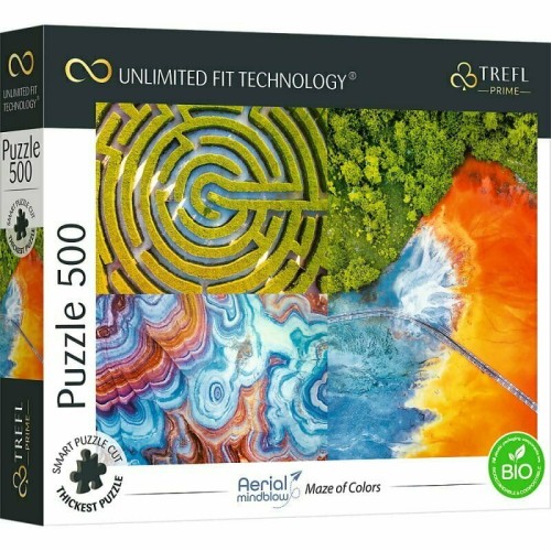 Przejdź do produktu Puzzle 500el Maze of Colors / Labirynt kolorów 374