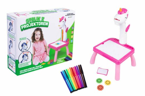 Przejdź do produktu Projektor Jednorożec ze stolikiem 1006949