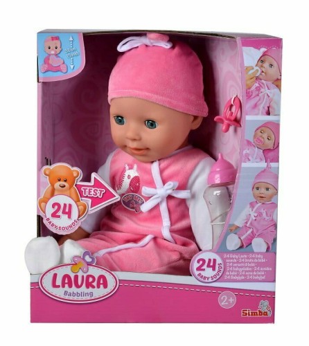 Przejdź do produktu Lalka Laura gaworząca 38cm Simba