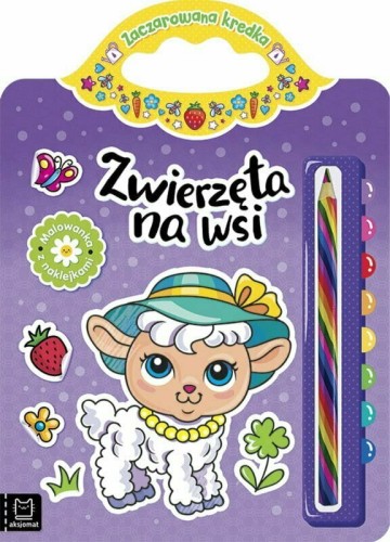 Przejdź do produktu Zwierzęta na wsi. Zaczarowana kredka