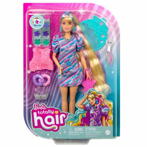 Przejdź do produktu Barbie Lalka Totally Hair HCM88 HCM87 MATTEL