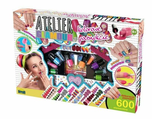 Przejdź do produktu ATELIER GLAMOUR KOLOROWE PAZNOKCIE 9960