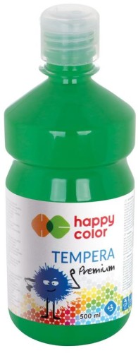 Przejdź do produktu Farba tempera Premium 1000ml zielona nr 5, Happy Color