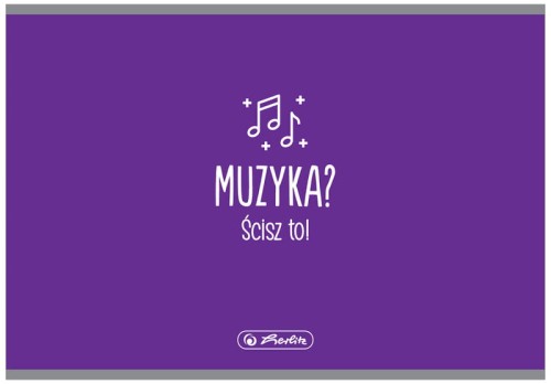 Przejdź do produktu Zeszyt do nut A5 16k.,muzyka poprzeczny 9583493, Herlitz
