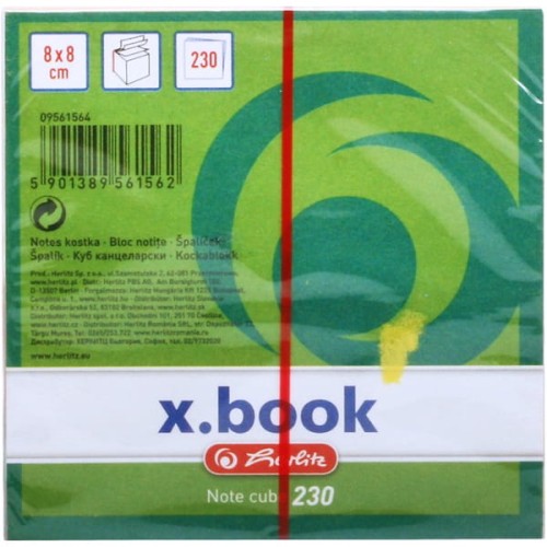 Przejdź do produktu Bloczek karteczek 8 x 8 cm kolorowych 230k. BIG, 09561564, Herlitz