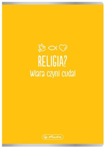 Przejdź do produktu Zeszyt tematyczny Religia A5 60k. kratka 9577446, Herlitz