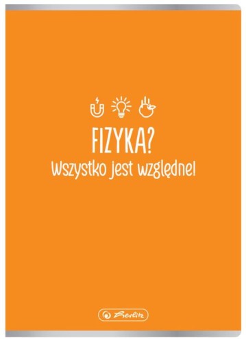 Przejdź do produktu Zeszyt tematyczny Fizyka A5 60k. kratka 9577420, Herlitz