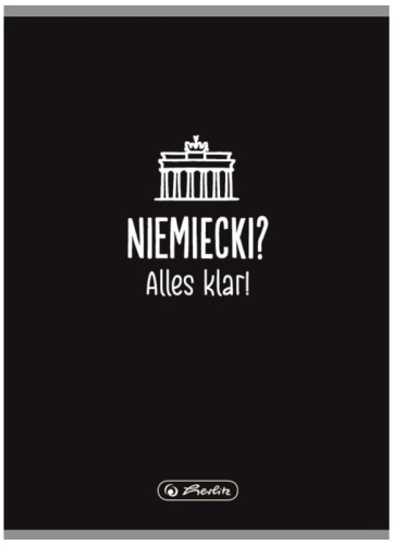 Przejdź do produktu Zeszyt tematyczny J. Niemiecki  A5 60k. kratka 9577396, Herlitz