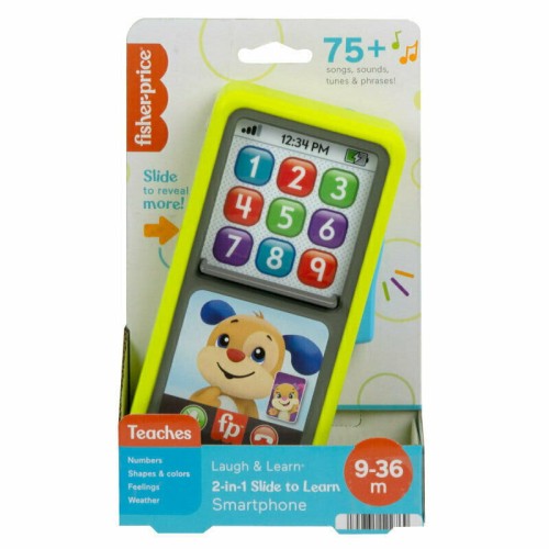 Przejdź do produktu PROMO Fisher-Price Smartfonik 2w1 Przesuwaj i ucz
