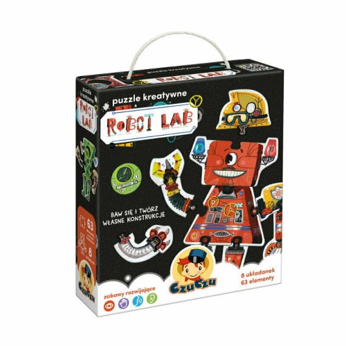 Przejdź do produktu CzuCzu Puzzle kreatywne Robot Lab