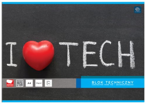 Przejdź do produktu Blok techniczny A4 10k., Interdruk