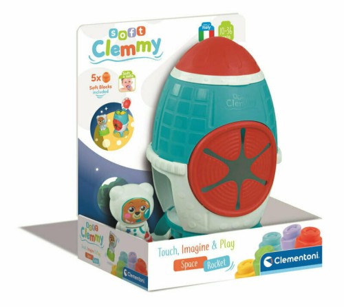 Przejdź do produktu Clementoni Clemmy Rakieta sensoryczna 17806