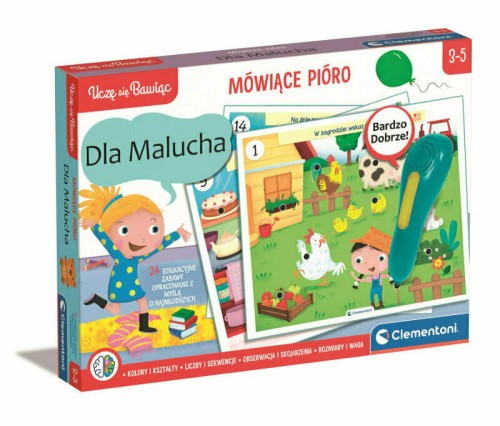 Przejdź do produktu Clementoni Mówiące Pióro dla malucha 50784