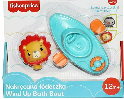 Przejdź do produktu Fisher-Price Zabawka do kąpieli Nakręcana Łódeczka