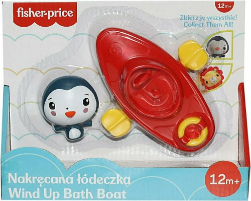 Przejdź do produktu Fisher-Price Zabawka do kąpieli Nakręcana Łódeczka