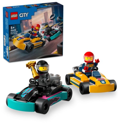 Przejdź do produktu LEGO 60400 CITY Gokarty i kierowcy wyścigowi p4