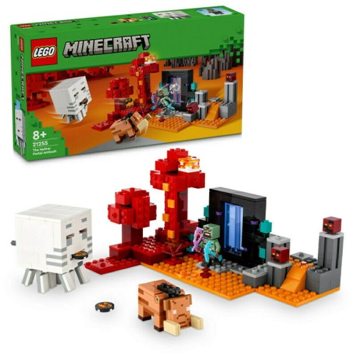 Przejdź do produktu LEGO 21255 MINECRAFT Zasadzka w portalu do Netheru