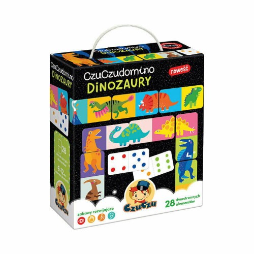 Przejdź do produktu CzuCzu Domino Dinozaury gra