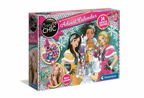Przejdź do produktu Clementoni Crazy chic. Kalendarz adwentowy 78797 p